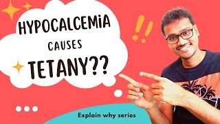 Hypocalcemia causes tetany WHY [upl. by Demetra142]