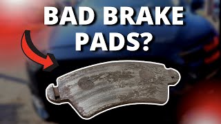 SYMPTOMS OF BAD BRAKE PADS [upl. by Nodla]