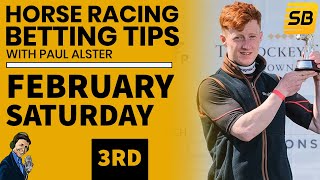 Paul Alster free Sportsbet TV selections for Saturday 3rd February [upl. by Flanigan59]