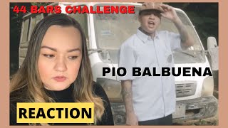 Half Pinay Reacts to PIO BALBUENA  44 BARS GLOC 9 Challenge IMPRESSIVE First Time Reaction [upl. by Acsirp]