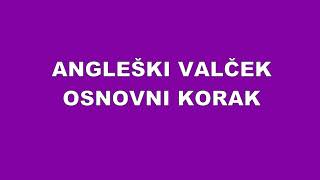 Angleški valček osnovni korak [upl. by Avla]