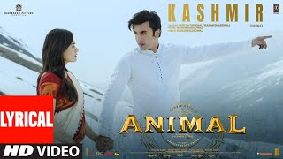 ANIMALKASHMIRLyrical  Ranbir KapoorRashmikaAnil KBobby DSandeep VShreya GManan BBhushan K [upl. by Enoob]