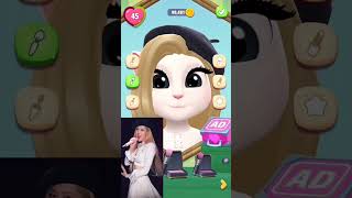 Blackpink rose look recreate by mytalkingangela2 blackpink kpopsong [upl. by Aisel607]