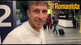 Ghisolfi è arrivato a Roma le prime immagini da Fiumicino [upl. by Aztiley]