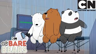 The Bears go VIRAL  We Bare Bears Mega Compilation  Cartoon Network  Cartoons for Kids [upl. by Nodroj500]