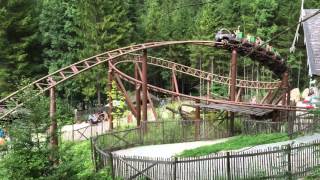 Freizeitpark Ruhpolding Germany der quotGipfelsturmerquot [upl. by Neerroc]