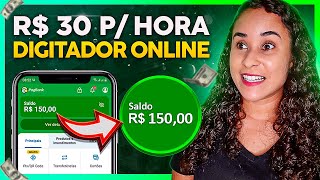 Trabalho De Digitador Online Home Office Para Iniciantes  Formas Que Funcionam 100 Grátis [upl. by Norraa]