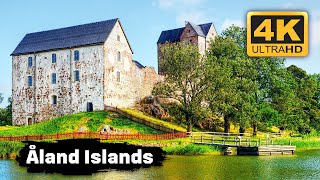 4K Åland Islands Walking Tour  With Beautiful Music [upl. by Marcel]