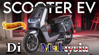 SCOOTER EV THAILAND di Malaysia 🇲🇾  230 kmh [upl. by Persons141]