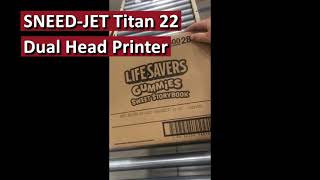 SNEED JET Titan 22 Dual Head Printer [upl. by Nevah]