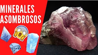 MINERALES con propiedades INCREIBLES Y ASOMBROSAS Minerales más asombrosos y curiosos [upl. by Bartko]