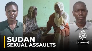 The United Nations says rape and sexual assault have become widespread in the conflict in Sudan [upl. by Inalem]