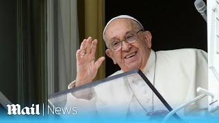 LIVE Pope Francis addresses university professors at Katholieke Universiteit Leuven [upl. by Arie]