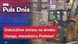 Dokuczliwe zmiany na drodze Uwaga mieszkańcy Podolan [upl. by Kcin12]