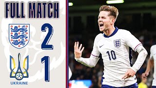 FULL MATCH  England U21 v Ukraine U21  UEFA EURO U21 Qualification  Group F  England [upl. by Pearce]