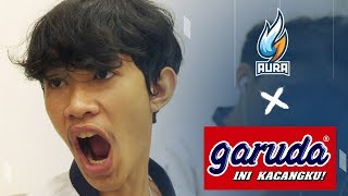 GARUDA “INI KACANGKU” SEBAGAI SPONSOR AURA [upl. by Latoya]