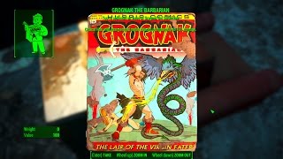 Grognak The Barbarian Magazine  Hyde Park  Fallout 4 [upl. by Razal]