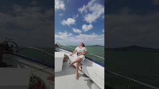 Boat party 🚢 youtubeshorts travel auckland [upl. by Atsirhc]