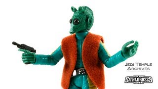 Greedo quotBounty Hunterquot Vintage Saga Collection 2006 A New Hope [upl. by Inilahs]