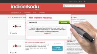 N11 indirim kodu [upl. by Gnilrad]