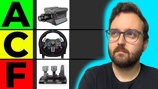 I Ranked All The Sim Racing Gear Ive Owned [upl. by Eecats]