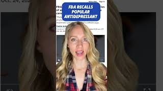 FDA recalls antidepressant sold under the brand name Cymbalta 102424 newsupdate [upl. by Kalie999]