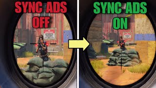 SYNC ADS ON Sniping vs SYNC ADS OFF Sniping Which one is better [upl. by Odinevneib]