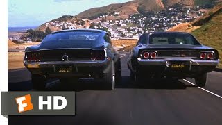 HD Greatest Hollywood Car Chase of All Time  Bullitt 1968 [upl. by Britt509]