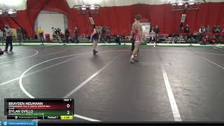 USAW TOA Holiday HS Classic2033 HS BOYS SESSION 2 138 Brayden Neumann Menomonee Falls Youth Wrest [upl. by Accisej]