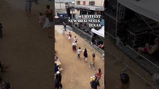 Wurstfest  New Braunfels Texas shorts [upl. by Sivra]