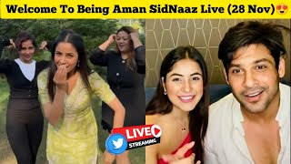 28 Nov Shehnaaz Gill Back to Back Reels on Shoot 🤩🎥 Being Aman SidNaaz Fans Live 💫 [upl. by Salem]