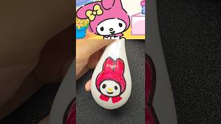 I drew Sanrio My Melody with a Pink Water Magic Pen sanrio kuromi diy [upl. by Bria]