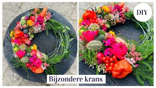 Verbindende krans 🌸🍁 Cursus Bloemschikken  177  Carlein Tukkers [upl. by Cameron]