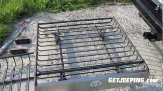 How To Installing Yakima MegaWarrior Gear Rack  GetJeeping [upl. by Paviour]