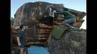 Rocklands Bouldering Basecamp 7cV10 [upl. by Llednahc903]