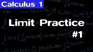 Calculus Limit Practice 1 [upl. by Eicrad]