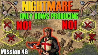 RESTRICTED 46 Nightmare NO MARKET GRANARY ALE MERC ENGINEERS  Stronghold Crusader HD 4K [upl. by Ferren]