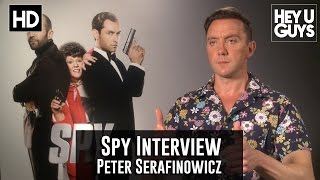 Peter Serafinowicz Exclusive Interview  Spy [upl. by Elohcan136]