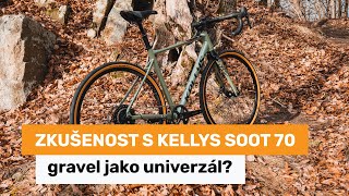 Zkušenost s Kellys Soot 70  gravel jako univerzál [upl. by Ahselrac]