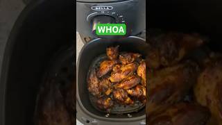 World’s Most DELICIOUS Air Fryer Wings shorts food [upl. by Noella698]