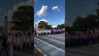 Golden Band from Tigerland enters Kyle Field before LSU vs Texas AampM geauxtigers gigem [upl. by Steddman958]