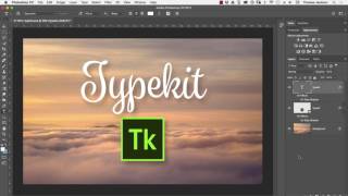 Typekit with Photoshop CC [upl. by Kendyl]