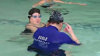 Cours aquaphobie à la piscine de Saint Lazare à Limoges [upl. by Poulter]