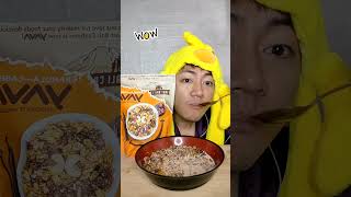 Granola Chocolate Vanilla Yava 🍫 GranolaYava Granola Yava food mukbang cuyjajanan jajanan [upl. by Nonnel930]