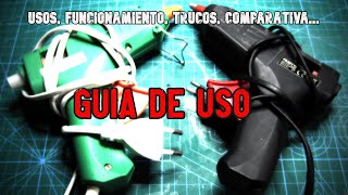 ▶🛠GUIA PISTOLA TERMOFUSIBLE🧰▶ PISTOLA DE COLA TERMOFUSIBLE [upl. by Jacquetta]