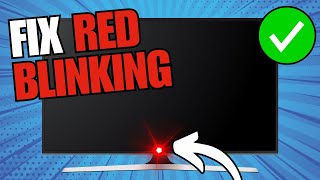 How To Fix Samsung TV Red Light Blinking amp Wont Turn On [upl. by Belford]