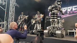 Compressorhead live at Gogbot 2018  song Compressorhead [upl. by Annatsirhc]