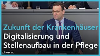 Bundestag Debatte zur Zukunft der Krankenhäuser am 180920 [upl. by Ahaelam156]