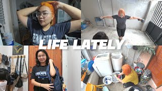 Bagong Hair Color Home Workout Back to School Preparations After Birthday Cleaning  Mrs Cath [upl. by Randall]