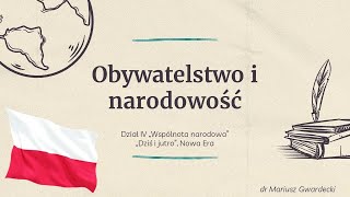 Obywatelstwo i narodowość [upl. by Silma]